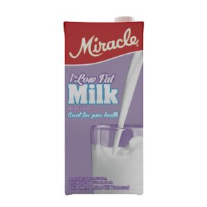 Miracle Reconstituted Low Fat Milk 12 Units / 1 L / 33.81 oz