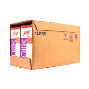 Serge Island Lactose Free Milk 12 Units / 1 L / 34 oz