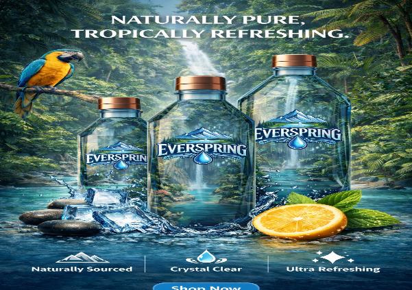 Natural Spring Water for Pure Hydration | AIRIAM E-MART