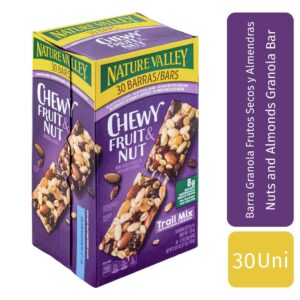Nature Valley Fruit & Nut Trail Mix Bars 30 Units / 35 g / 1.2 oz