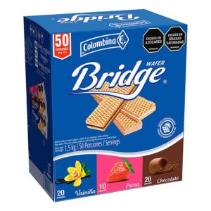 Bridge Assorted Wafers 50 Units / 30 g / 1.06 oz